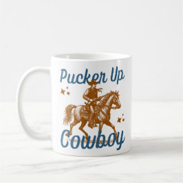 Caneca De Café Pucker up cowboy