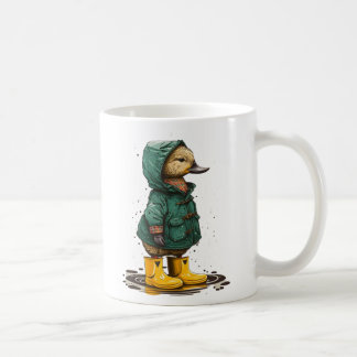 Caneca De Café Puddle Duck