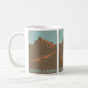 Caneca De Café Pueblos Antigos de Taos Novo México, Arte de Poste