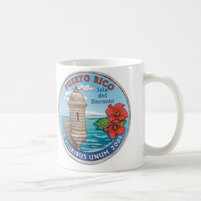 Caneca De Café Puerto Rico (Direita)