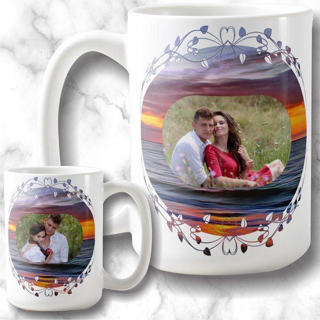 Caneca De Café Puerto Sunset do Amor 1739 (Criador carregado)