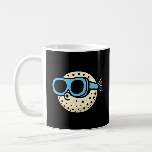 Caneca De Café Pufferfish (Esquerda)
