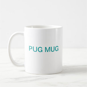 CANECA DE CAFÉ PUG