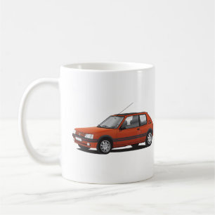 Caneca De Café Pug 205 GTi