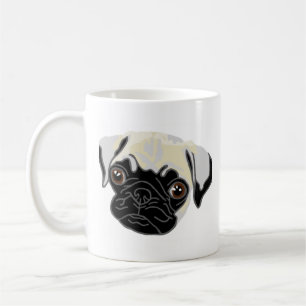 Caneca De Café Pug Dog Mãe Mug