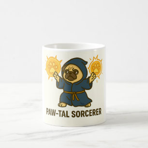 Caneca De Café Pug engraçado