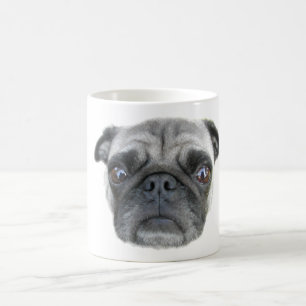 Caneca De Café Pug Face Mug