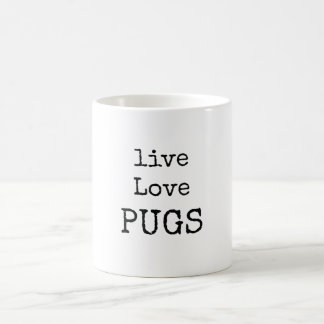 Caneca De Café PUG, linda mãe de cachorro