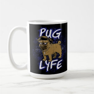 Caneca De Café Pug Lyfe