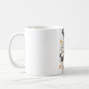 Caneca De Café Pug Magic