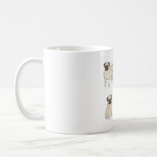 Caneca De Café Pug Magic