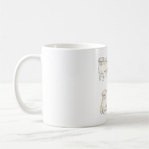 Caneca De Café Pug Magic