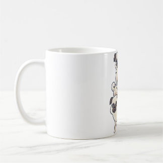 Caneca De Café Pug Magic