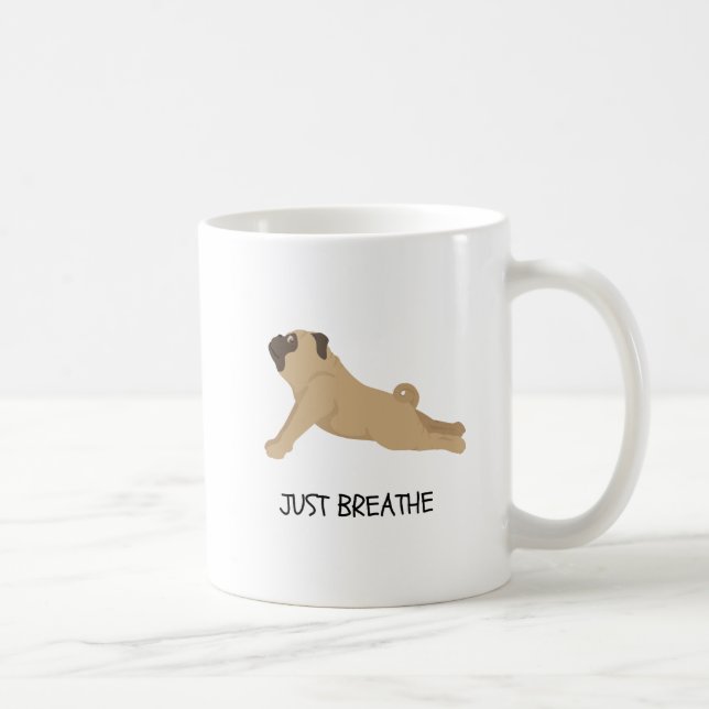 Caneca De Café Pug Mug (Direita)