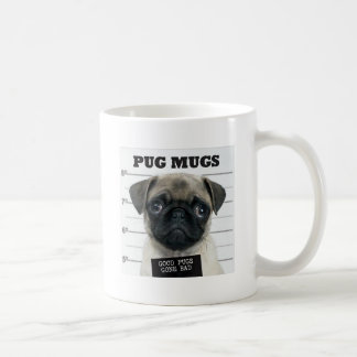 Caneca De Café Pug Mug, Os Boos Pugs Ficaram Ruins