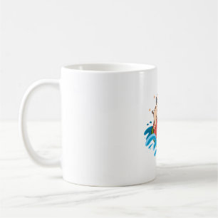 Caneca De Café Pug Watermelon