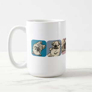 Caneca De Café Pugs.