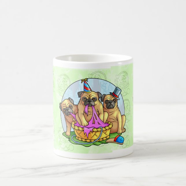 Caneca De Café pugs (Centro)