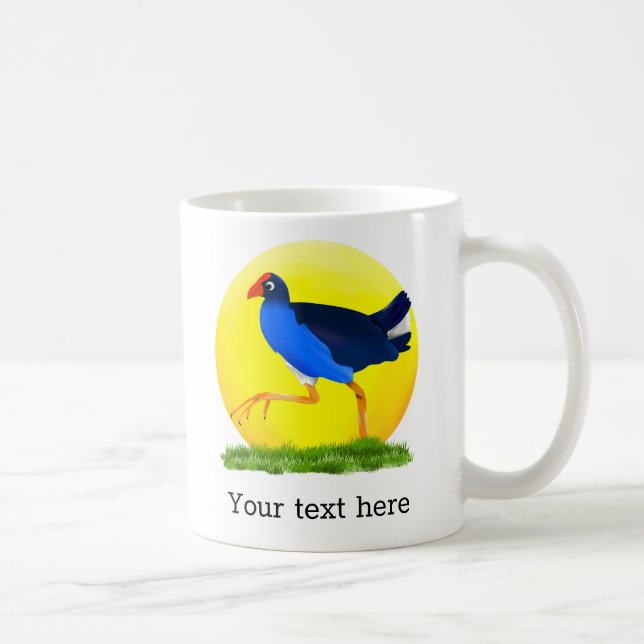 Caneca De Café Pukeko (Direita)