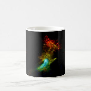 Caneca De Café Pulsar B1509 - Nebulosa de Raios-X Mão de Deus Fot