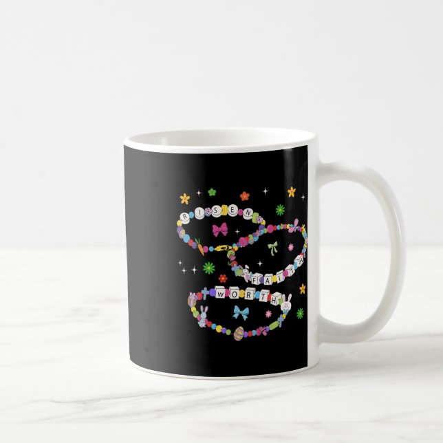 Caneca De Café Pulse Vale Fé Pulse Easter Amizade Pulse Ele Está (Direita)