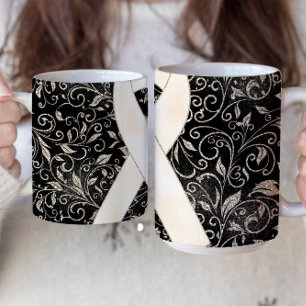 Caneca De Café Pulseira de conscientização branca Design de canec