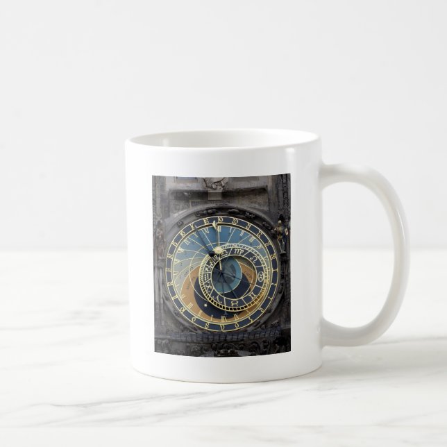 Caneca De Café Pulso de disparo ou Praga astronômica Orloj (Direita)