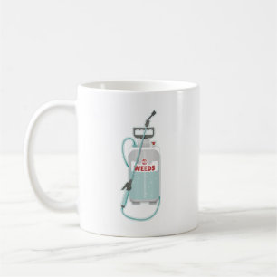 Caneca De Café pulverizador de ervas daninhas manutenção de jardi