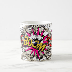 Caneca De Café pum!, pum!, pá, BUM!