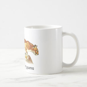 Caneca De Café puma do partido-pooping