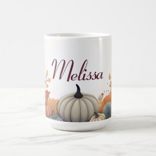 Caneca De Café Pumkins e Gordos de Queda Personalizados