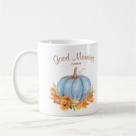 Caneca De Café Pumpkin Azul Coffee Mug