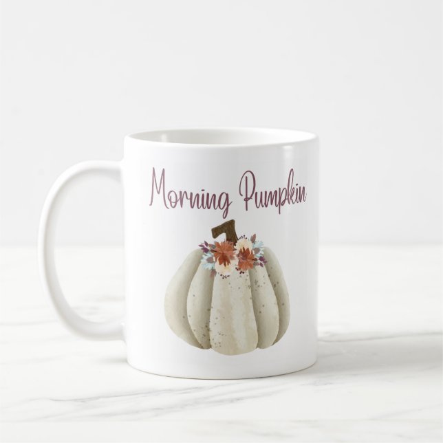 Caneca De Café Pumpkin Fall Coffee Mug (Esquerda)
