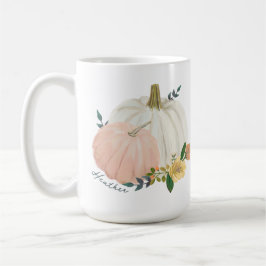 Caneca De Café Pumpkin Heirloom Com Nome