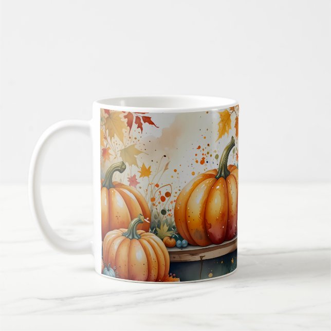 Caneca De Café Pumpkin Lovers (Esquerda)