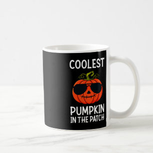 Caneca De Café Pumpkin Mais Legal Do Halloween No Patch Fun Boys