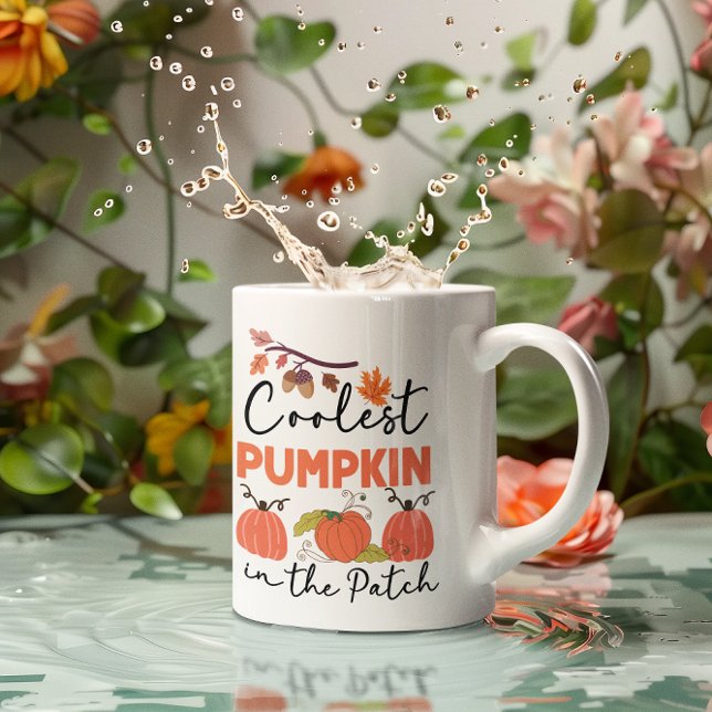 Caneca De Café Pumpkin Mais Legal No Sistema (Criador carregado)