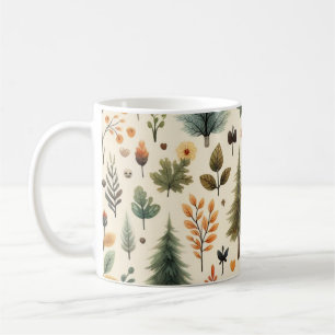 Caneca De Café Pumpkin Mug Watercolor Fall Foles