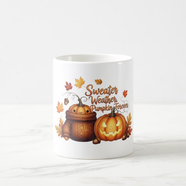 Caneca De Café Pumpkin Para Coffee Mug (Centro)
