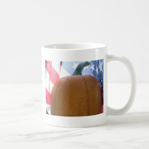Caneca De Café Pumpkin Patriótico
