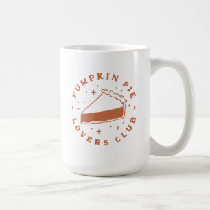 Caneca De Café Pumpkin Pie Lovers Club