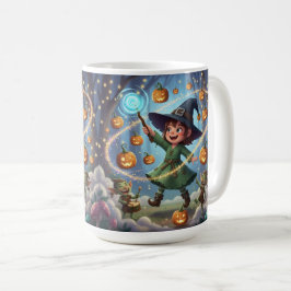 Caneca De Café Pumpkin Spell Parade