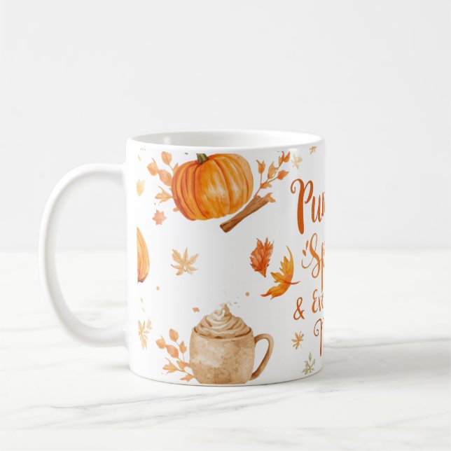 Caneca De Café Pumpkin spice (Esquerda)