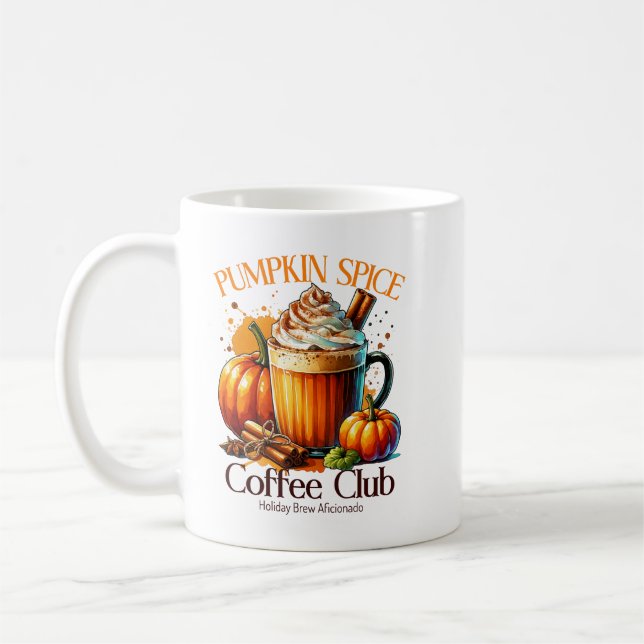 Caneca De Café Pumpkin Spice Coffee Club (Esquerda)