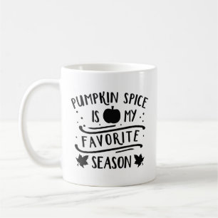 Caneca De Café Pumpkin Spice É Minha Época Favorita
