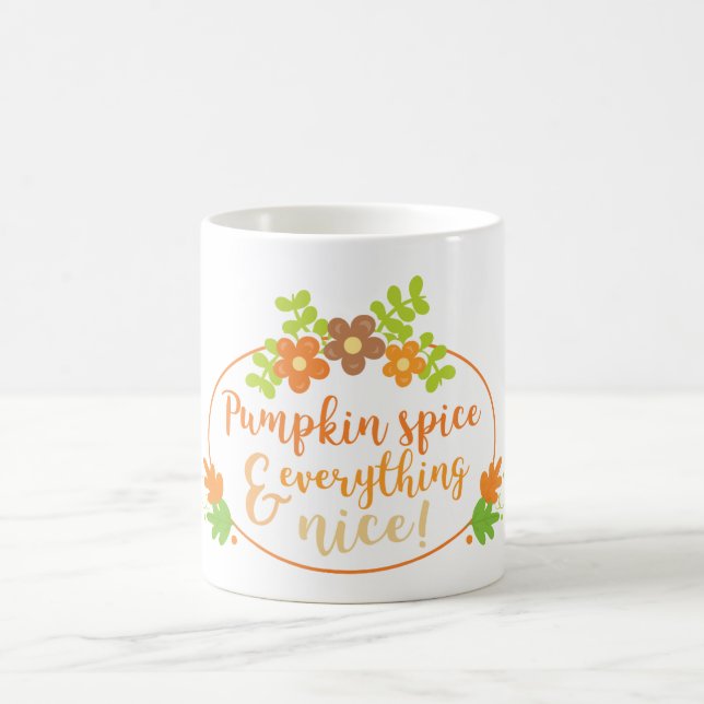 Caneca De Café Pumpkin Spice e tudo bem (Centro)