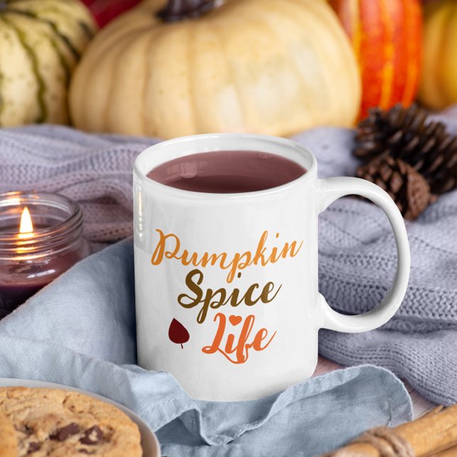 Caneca De Café Pumpkin Spice Fall (Criador carregado)