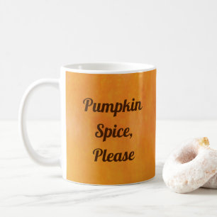 Caneca De Café Pumpkin Spice, por favor