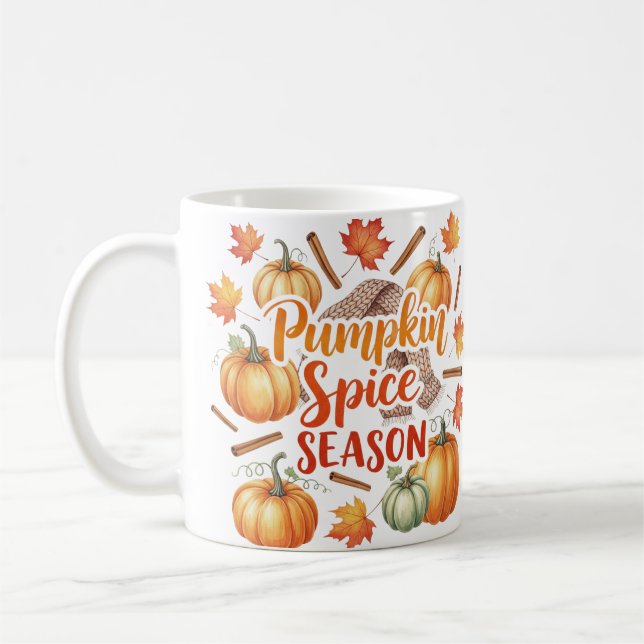 Caneca De Café Pumpkin Spice Season Mug (Esquerda)