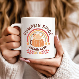 Caneca De Café Pumpkin Spice Social Club – Cute Fall PSL